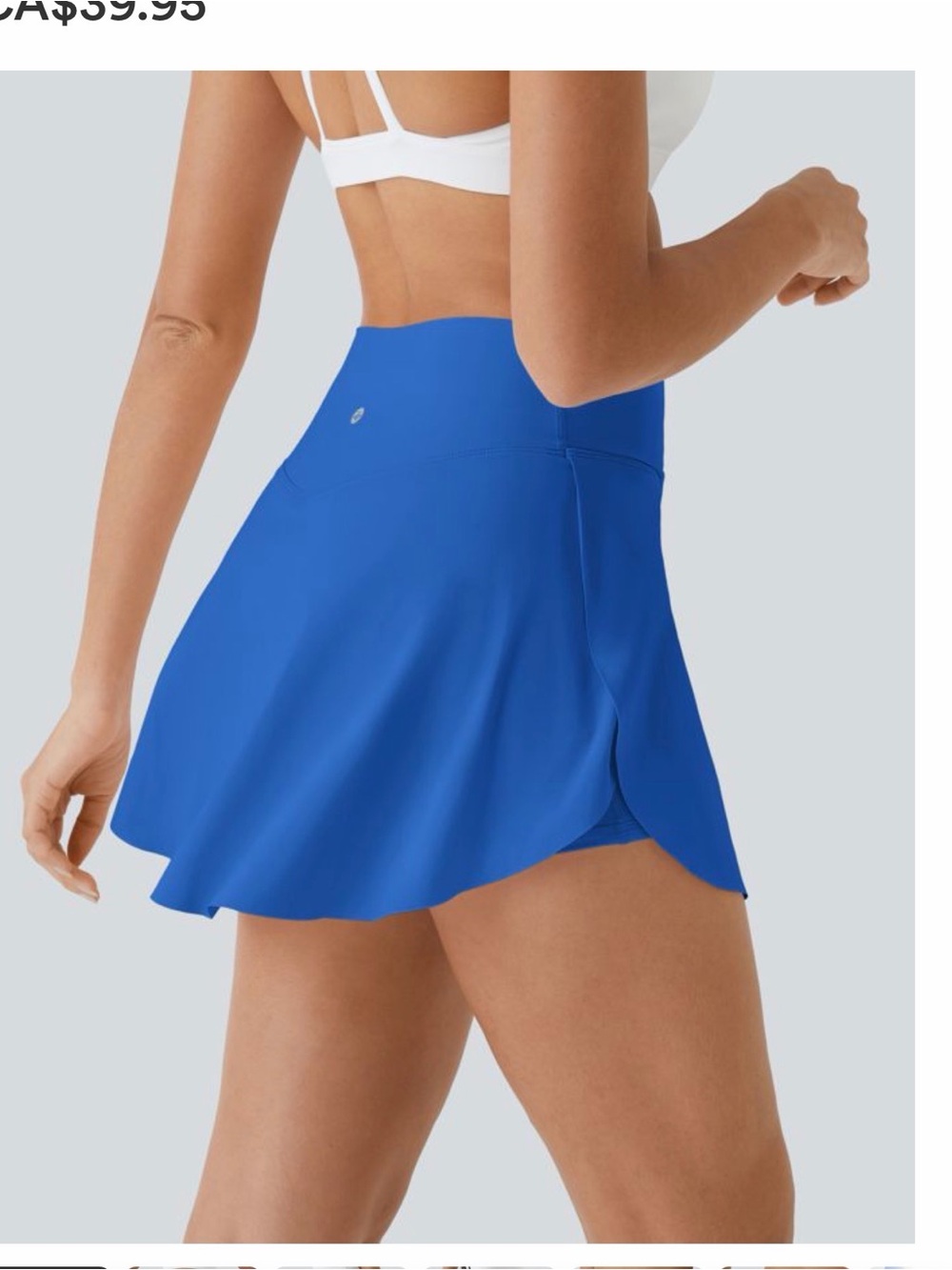 Halara SoftlyZero Crossover Pocket Skirt